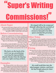 Super's Commission Info pg. 1